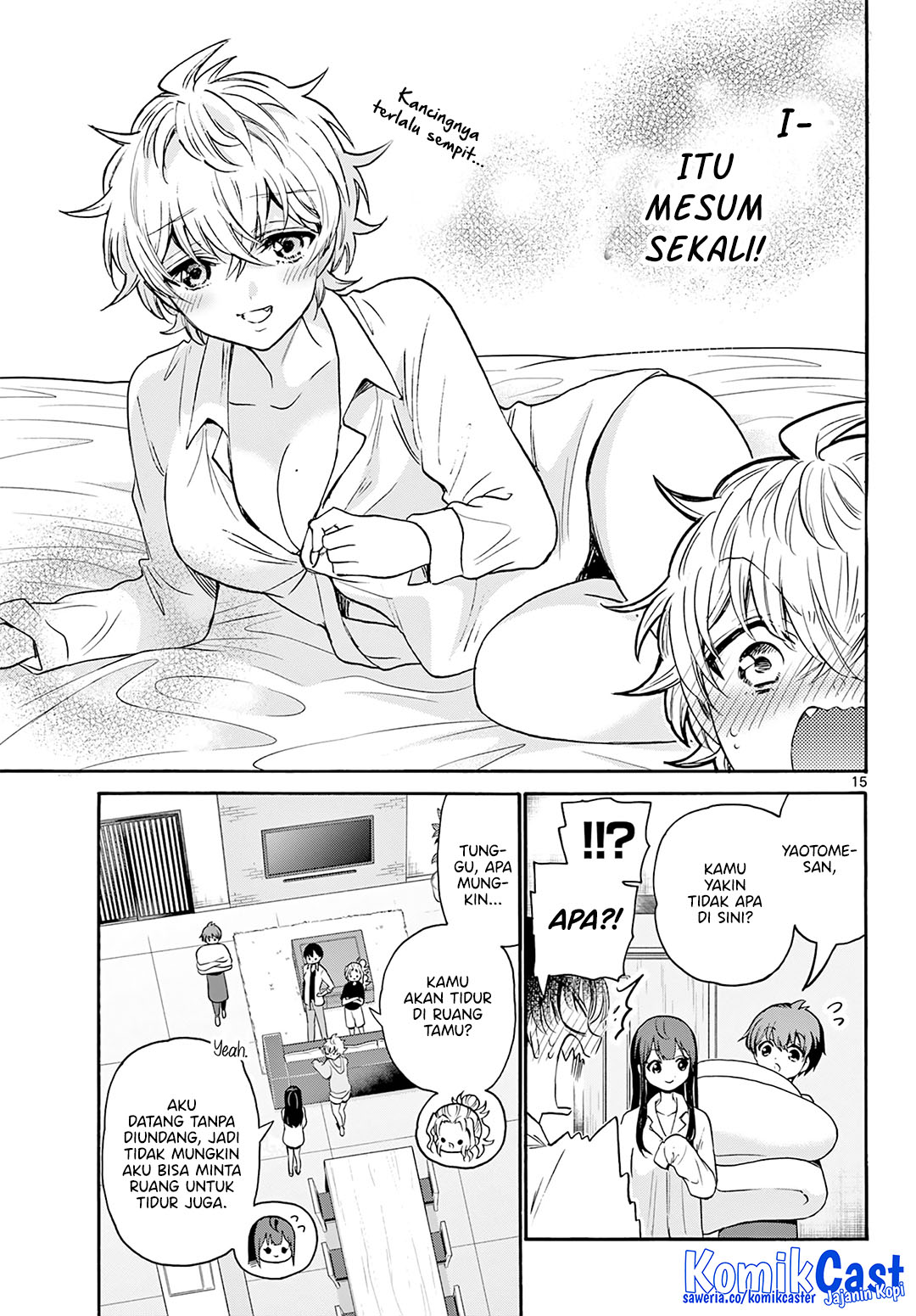 Dilarang COPAS - situs resmi www.mangacanblog.com - Komik mikadono sanshimai wa angai choroi 049 - chapter 49 50 Indonesia mikadono sanshimai wa angai choroi 049 - chapter 49 Terbaru 15|Baca Manga Komik Indonesia|Mangacan