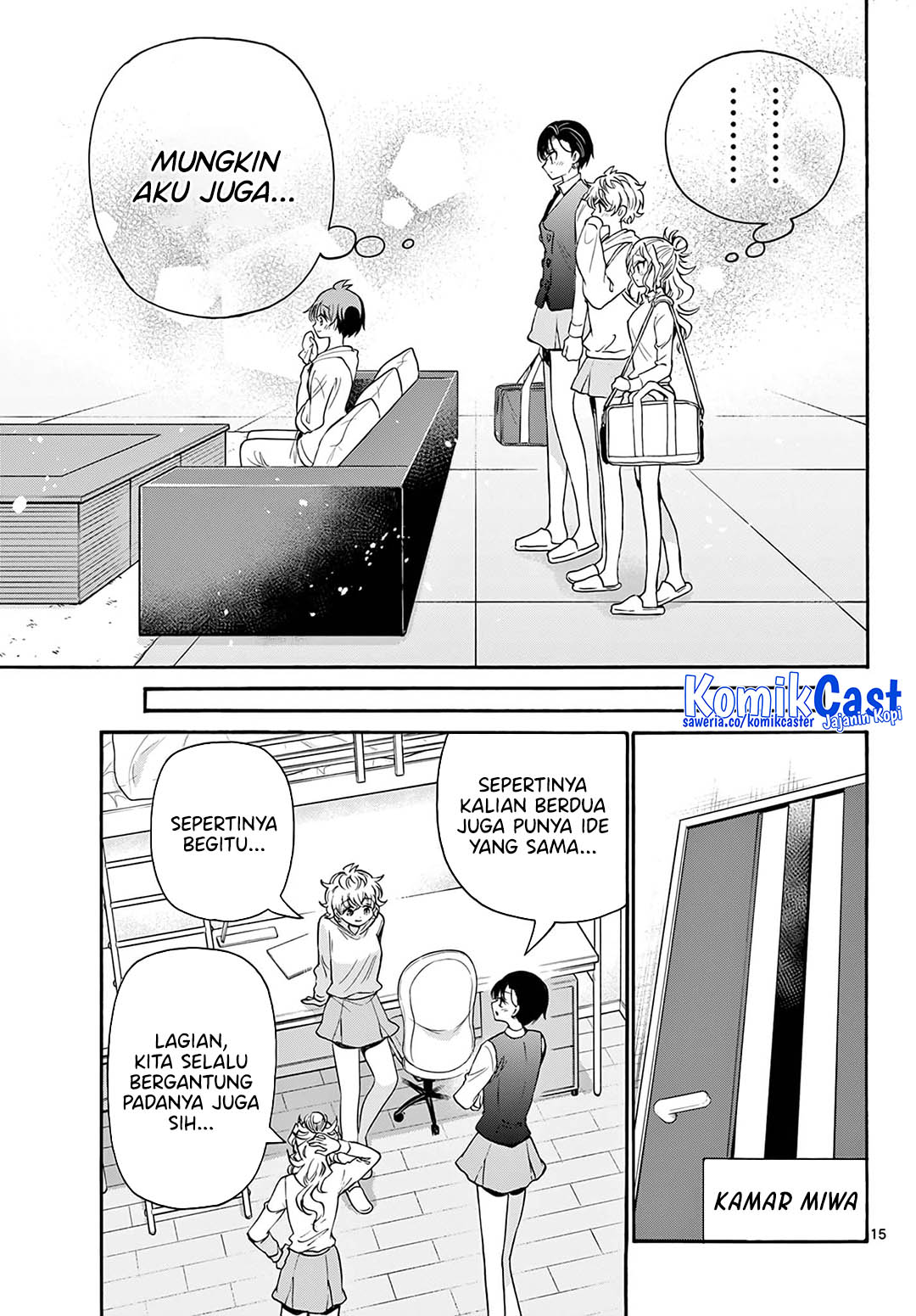 Dilarang COPAS - situs resmi www.mangacanblog.com - Komik mikadono sanshimai wa angai choroi 057 - chapter 57 58 Indonesia mikadono sanshimai wa angai choroi 057 - chapter 57 Terbaru 15|Baca Manga Komik Indonesia|Mangacan