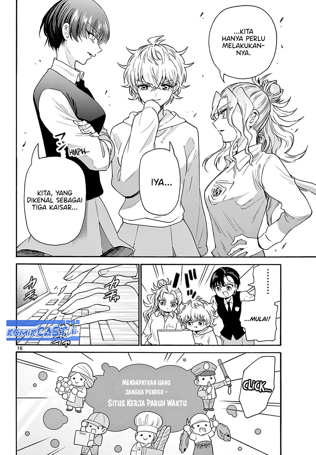 Dilarang COPAS - situs resmi www.mangacanblog.com - Komik mikadono sanshimai wa angai choroi 057 - chapter 57 58 Indonesia mikadono sanshimai wa angai choroi 057 - chapter 57 Terbaru 16|Baca Manga Komik Indonesia|Mangacan