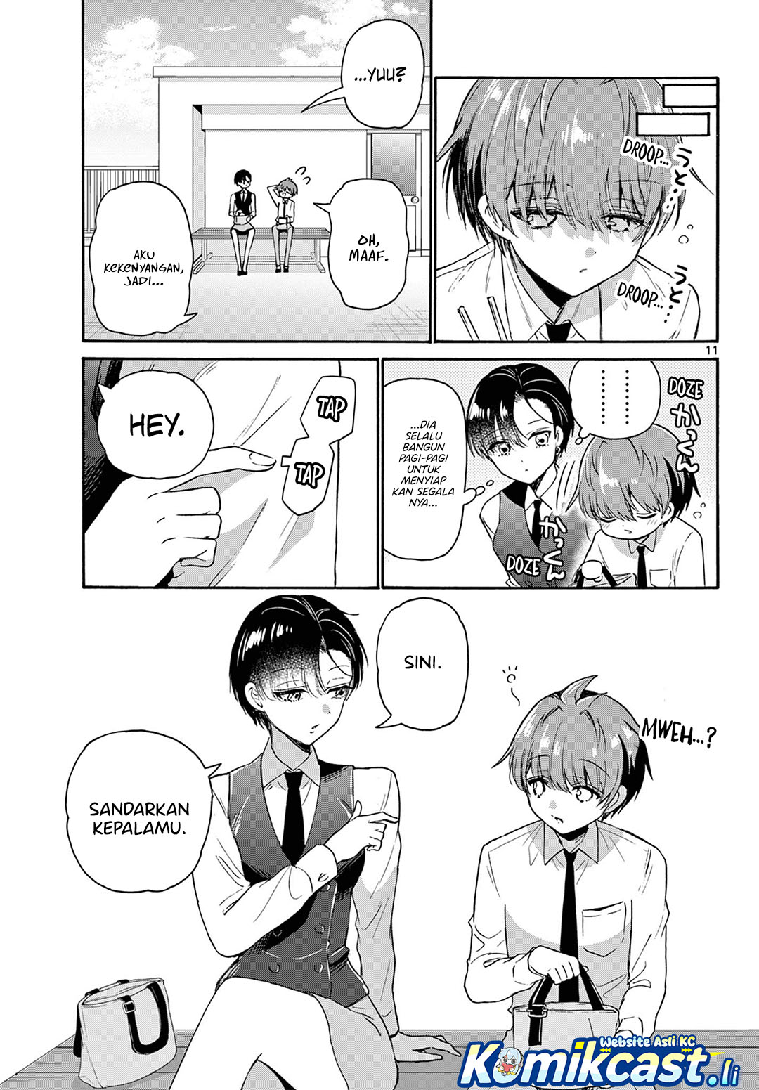 Mikadono Sanshimai wa Angai, Choroi Chapter 70 Bahasa Indonesia