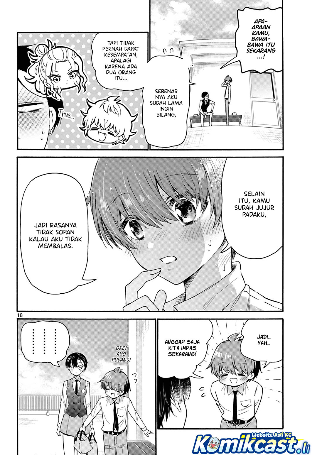 Mikadono Sanshimai wa Angai, Choroi Chapter 70 Bahasa Indonesia