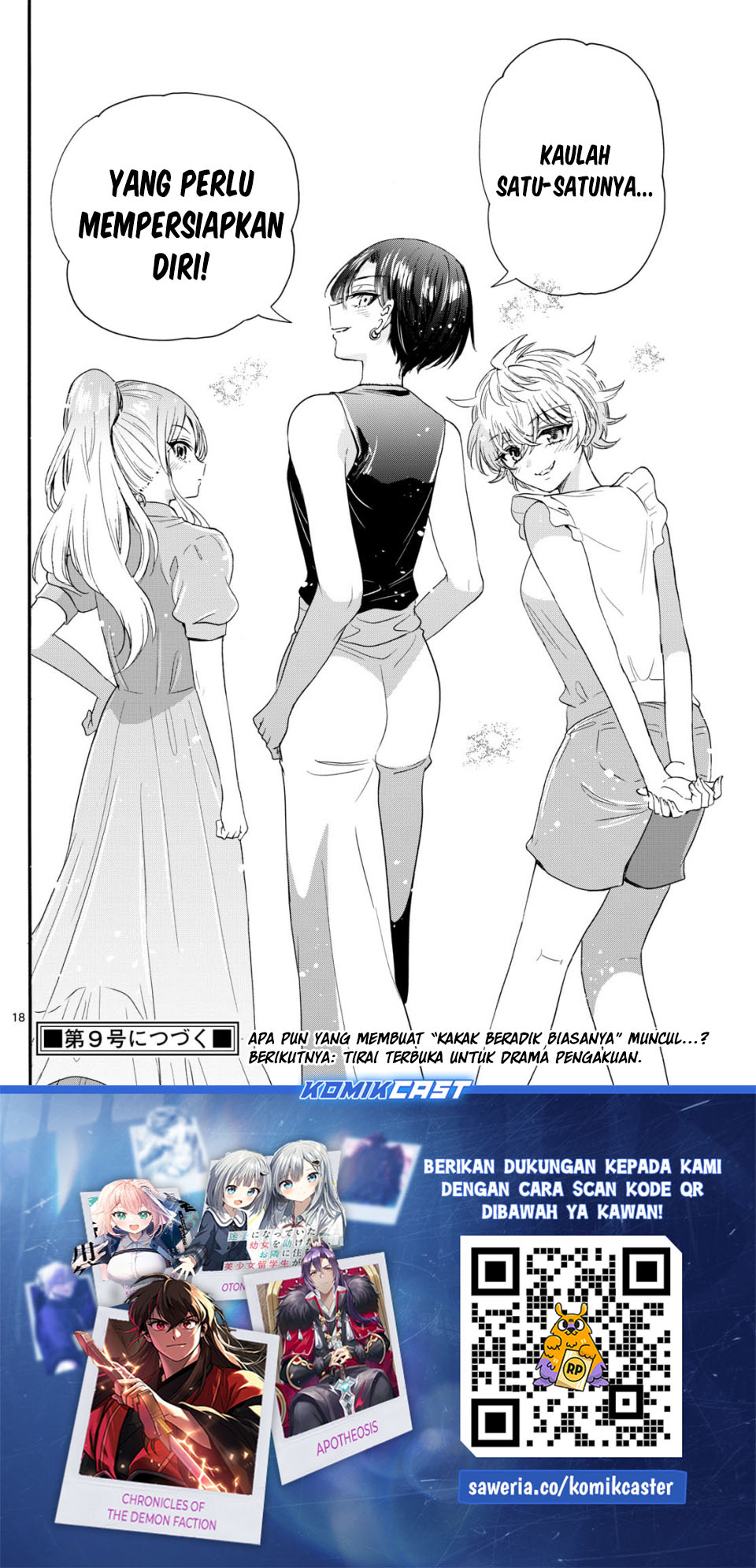 Dilarang COPAS - situs resmi www.mangacanblog.com - Komik mikadono sanshimai wa angai choroi 098 - chapter 98 99 Indonesia mikadono sanshimai wa angai choroi 098 - chapter 98 Terbaru 16|Baca Manga Komik Indonesia|Mangacan