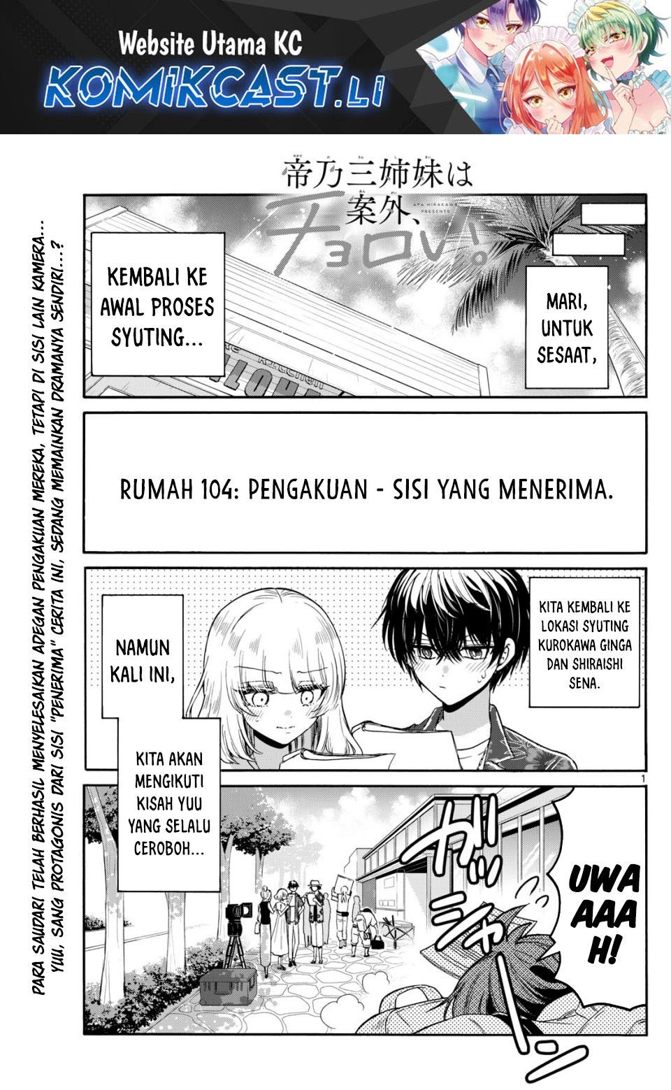 Dilarang COPAS - situs resmi www.mangacanblog.com - Komik mikadono sanshimai wa angai choroi 104 - chapter 104 105 Indonesia mikadono sanshimai wa angai choroi 104 - chapter 104 Terbaru 1|Baca Manga Komik Indonesia|Mangacan