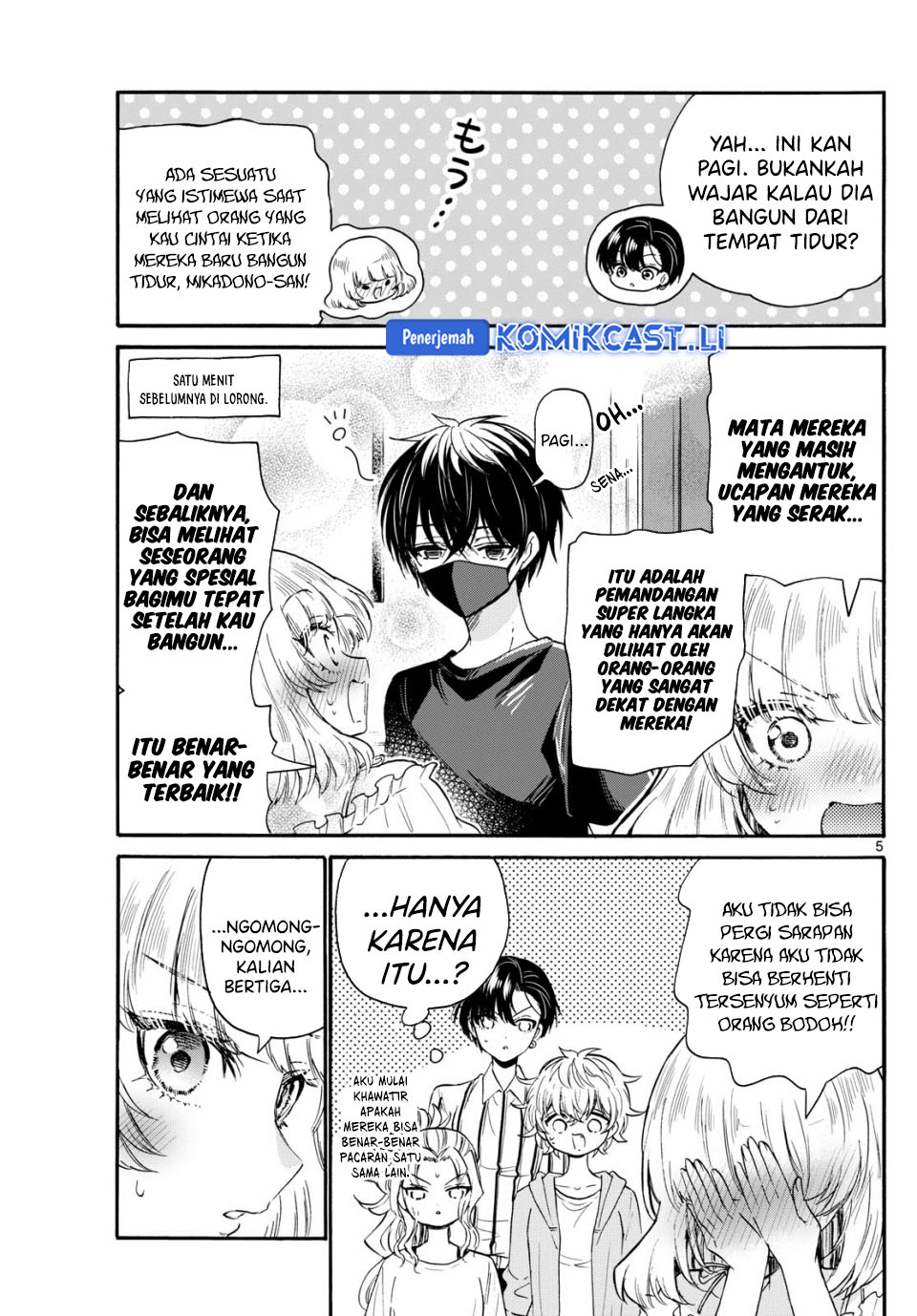 Mikadono Sanshimai wa Angai, Choroi Chapter 109 Bahasa Indonesia