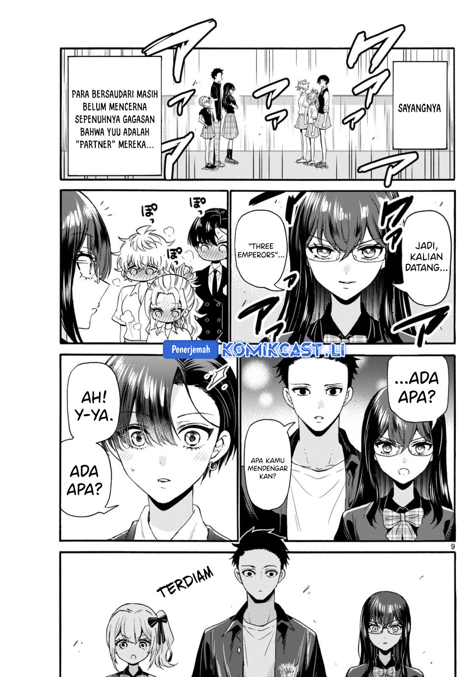 Dilarang COPAS - situs resmi www.mangacanblog.com - Komik mikadono sanshimai wa angai choroi 124 - chapter 124 125 Indonesia mikadono sanshimai wa angai choroi 124 - chapter 124 Terbaru 9|Baca Manga Komik Indonesia|Mangacan