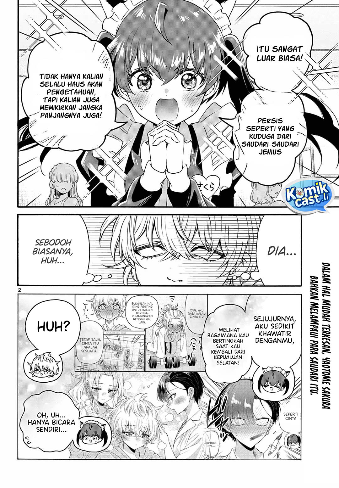 Mikadono Sanshimai wa Angai, Choroi Chapter 135 Bahasa Indonesia
