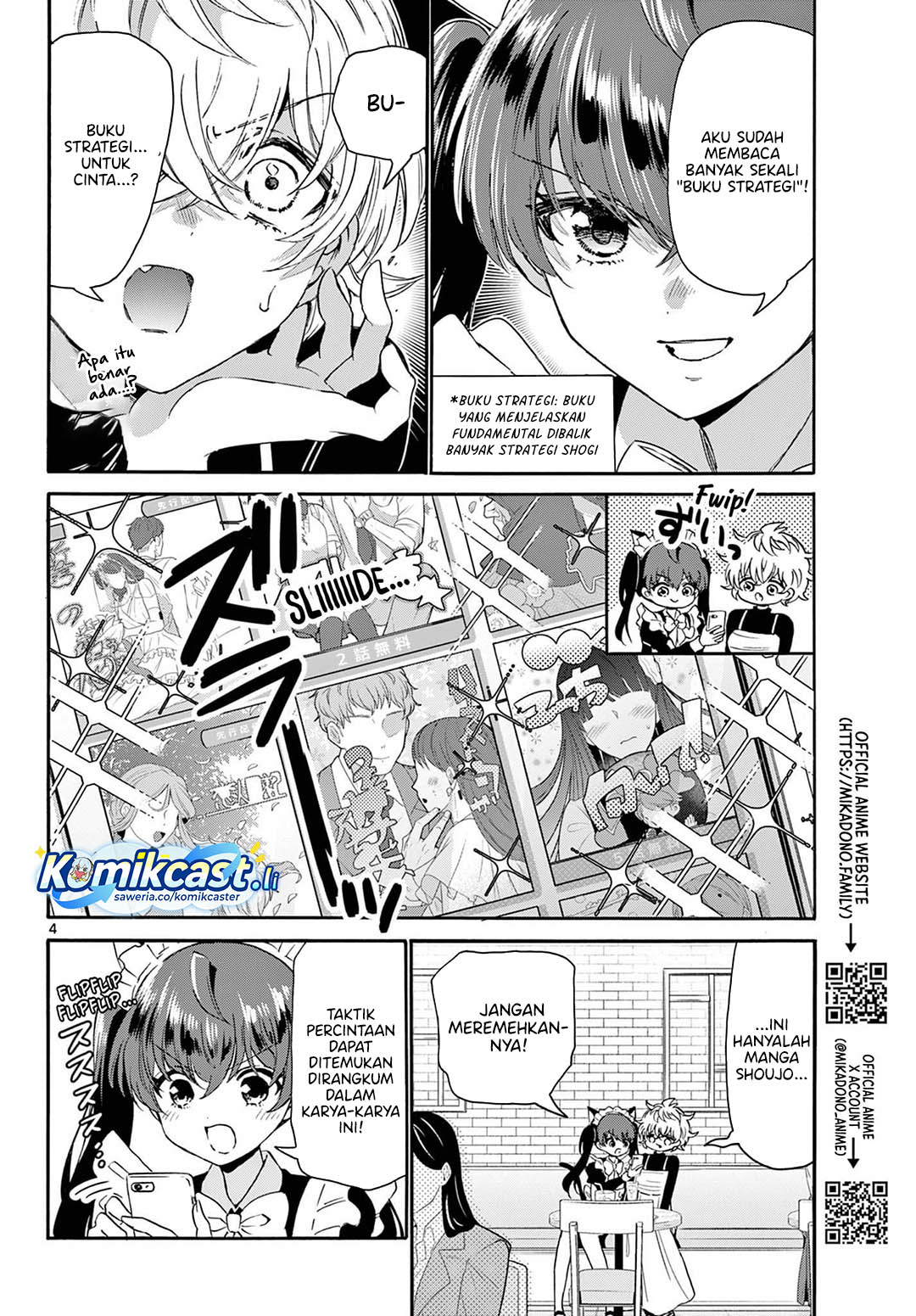 Mikadono Sanshimai wa Angai, Choroi Chapter 135 Bahasa Indonesia