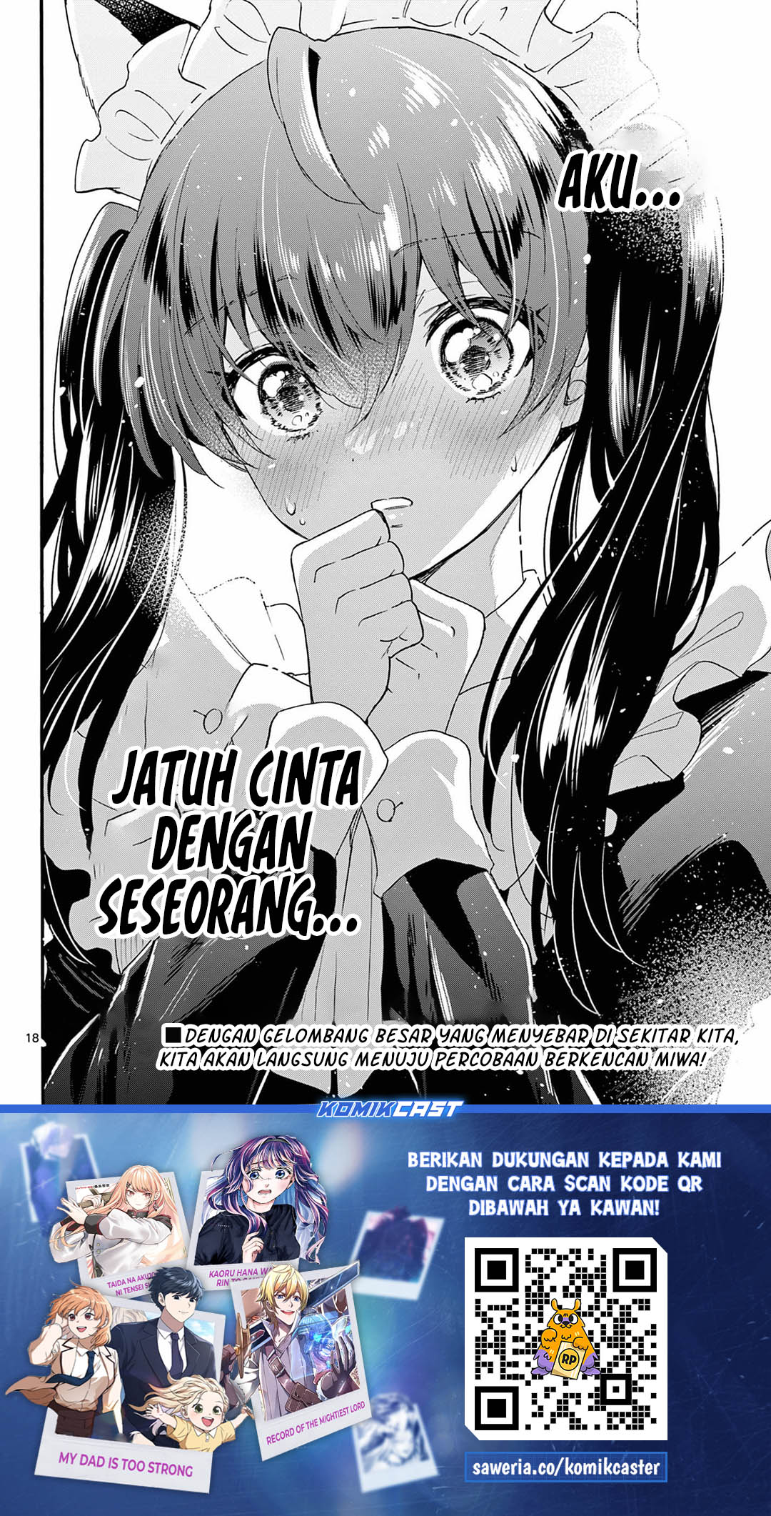 Mikadono Sanshimai wa Angai, Choroi Chapter 135 Bahasa Indonesia