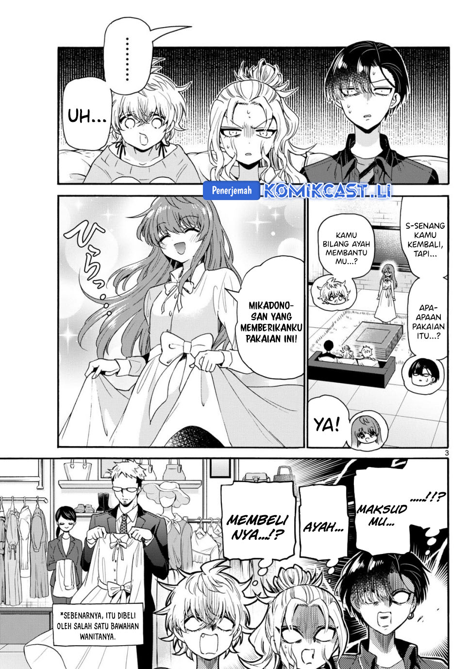 Dilarang COPAS - situs resmi www.mangacanblog.com - Komik mikadono sanshimai wa angai choroi 142 - chapter 142 143 Indonesia mikadono sanshimai wa angai choroi 142 - chapter 142 Terbaru 3|Baca Manga Komik Indonesia|Mangacan