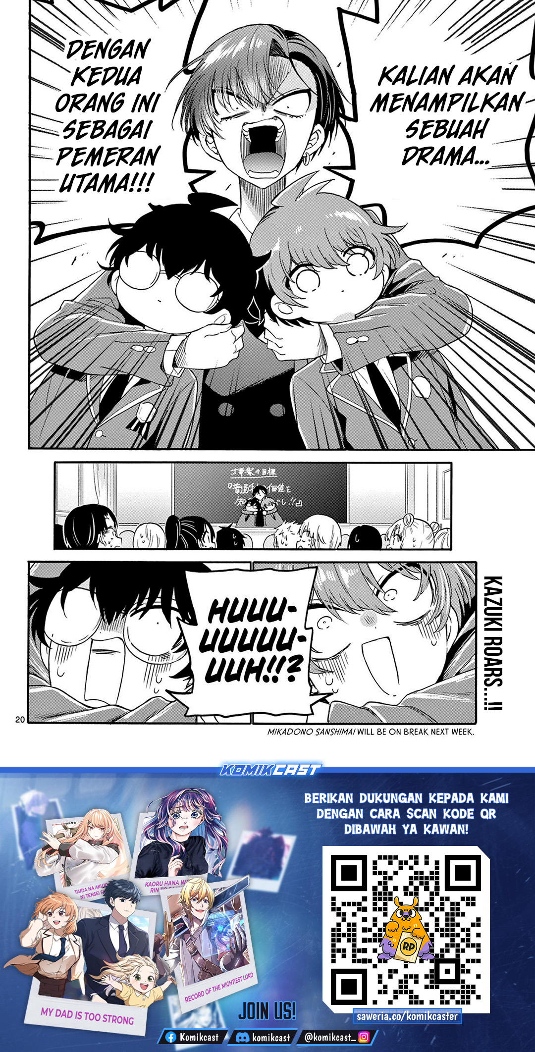 Dilarang COPAS - situs resmi www.mangacanblog.com - Komik mikadono sanshimai wa angai choroi 159 - chapter 159 160 Indonesia mikadono sanshimai wa angai choroi 159 - chapter 159 Terbaru 20|Baca Manga Komik Indonesia|Mangacan