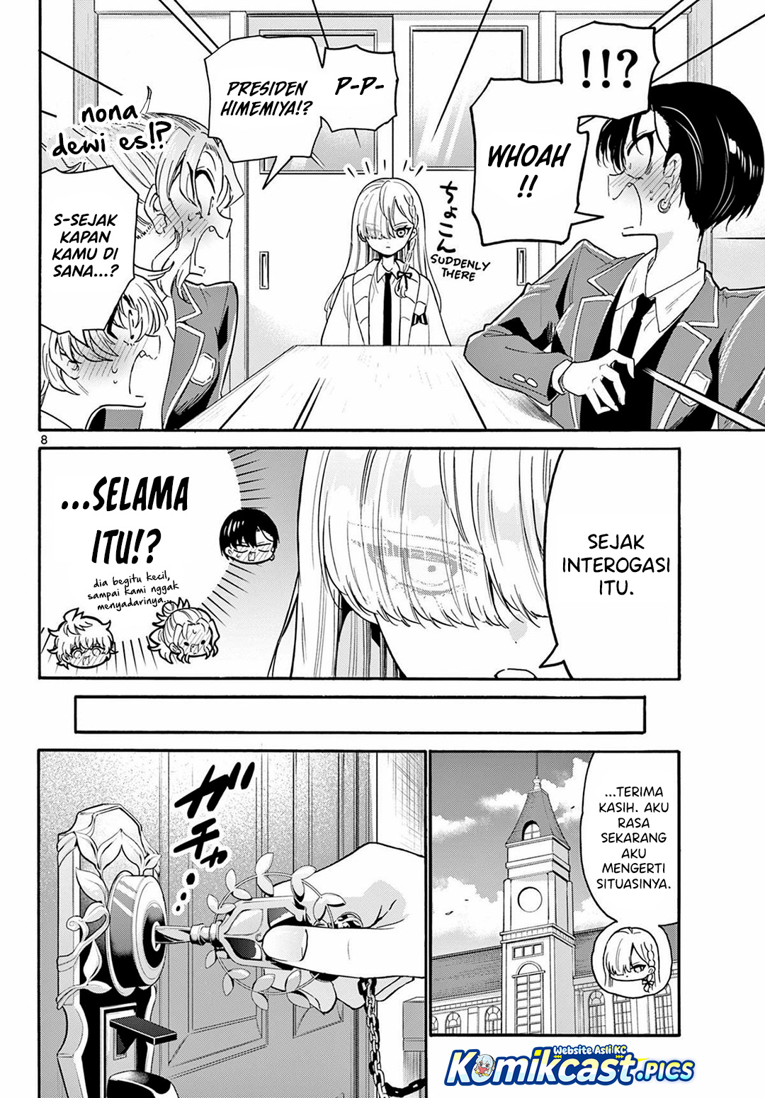 Mikadono Sanshimai wa Angai, Choroi Chapter 162 Bahasa Indonesia