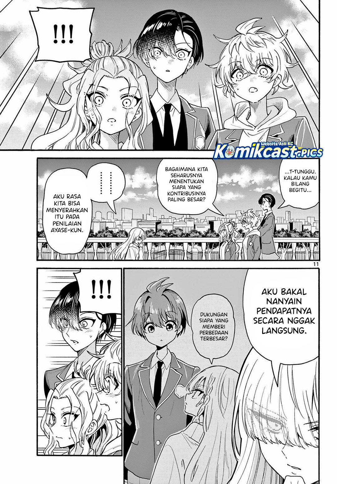 Mikadono Sanshimai wa Angai, Choroi Chapter 162 Bahasa Indonesia
