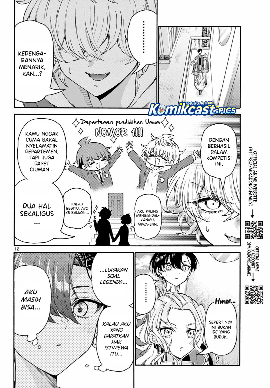 Mikadono Sanshimai wa Angai, Choroi Chapter 162 Bahasa Indonesia