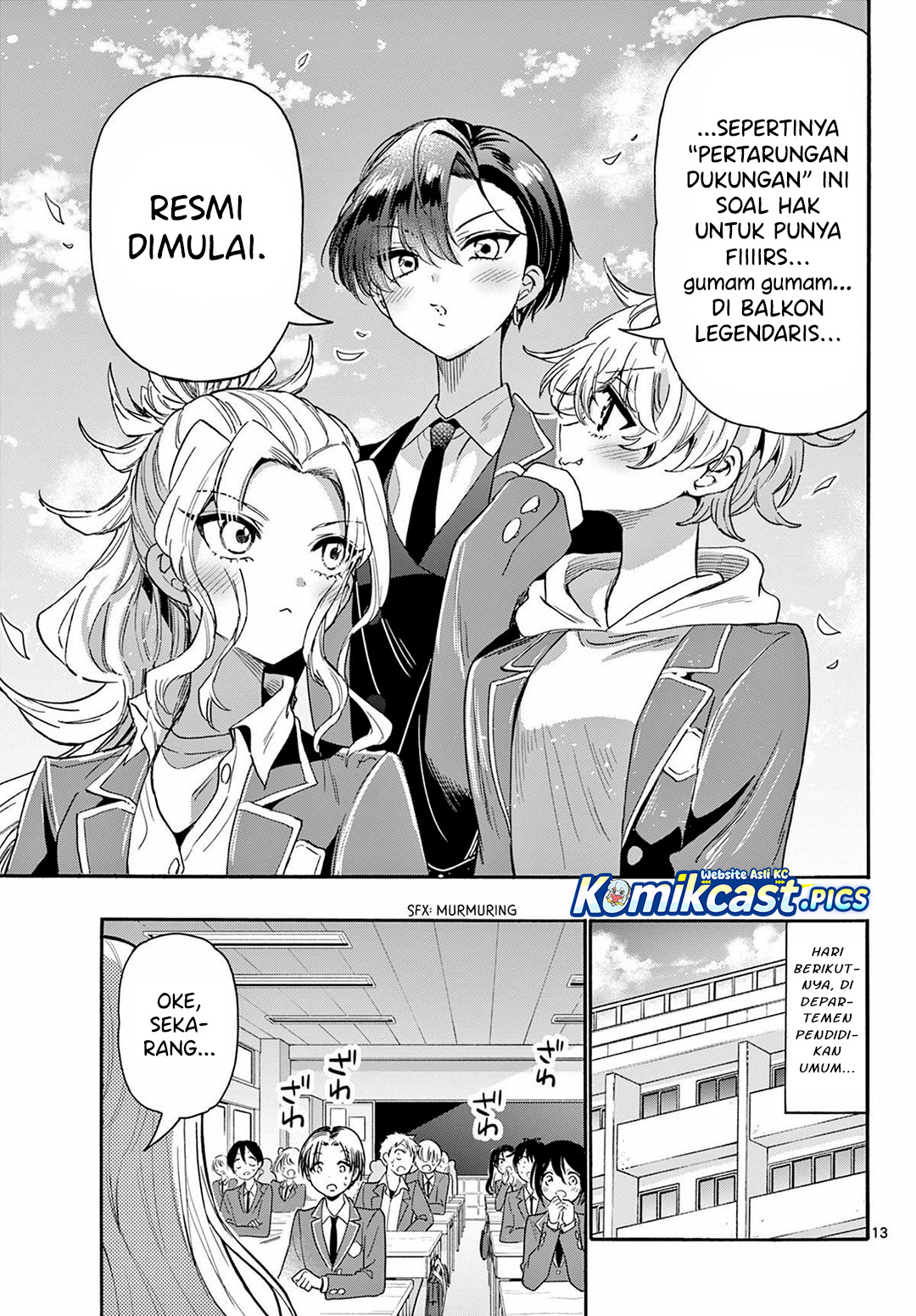 Mikadono Sanshimai wa Angai, Choroi Chapter 162 Bahasa Indonesia