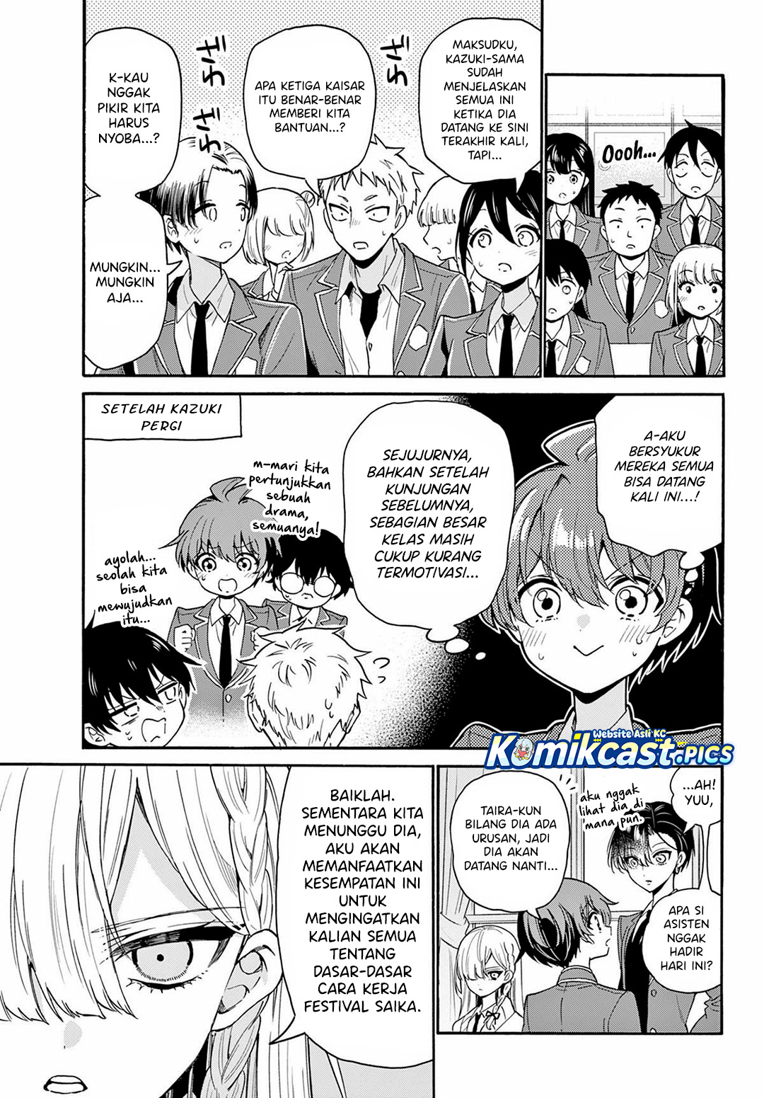 Mikadono Sanshimai wa Angai, Choroi Chapter 162 Bahasa Indonesia