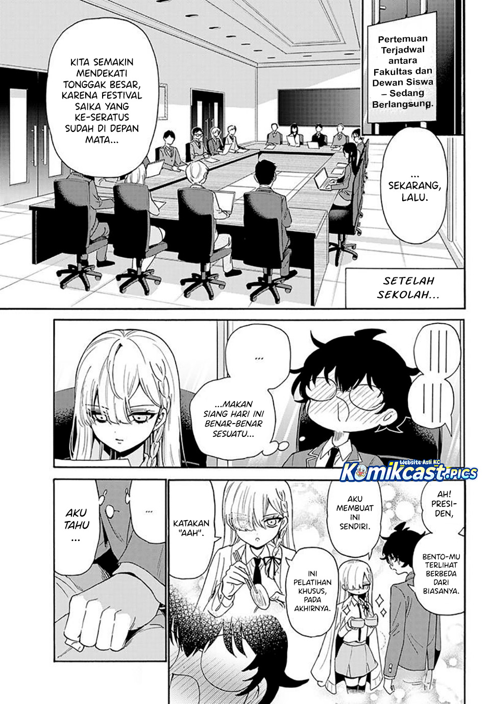 Mikadono Sanshimai wa Angai, Choroi Chapter 169 Bahasa Indonesia