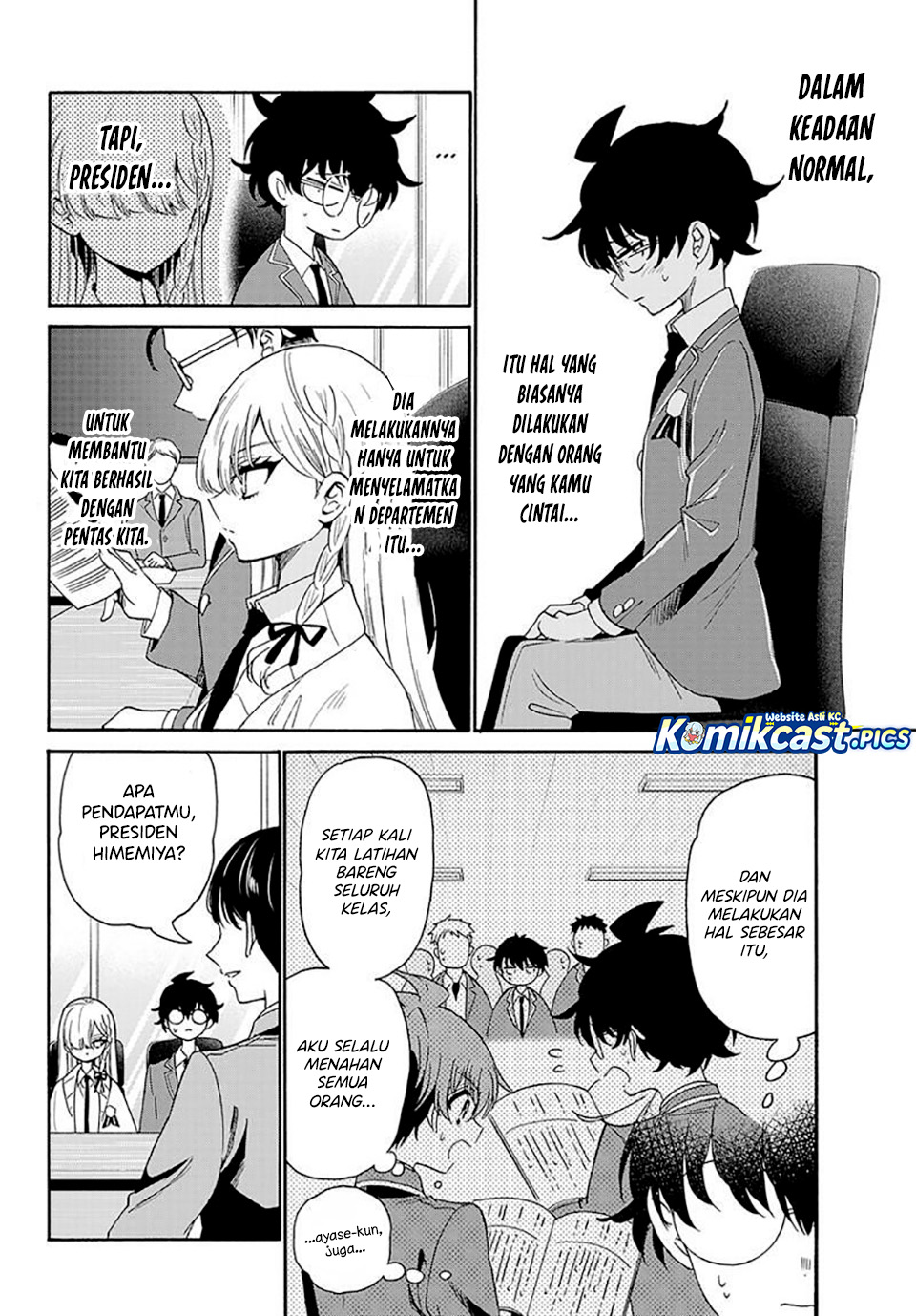 Mikadono Sanshimai wa Angai, Choroi Chapter 169 Bahasa Indonesia