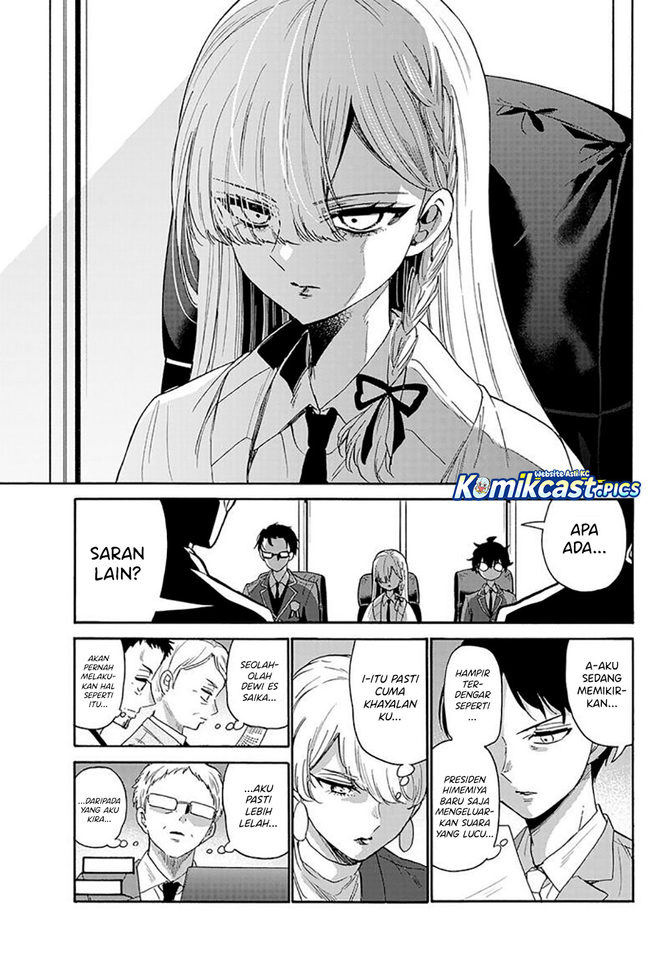 Mikadono Sanshimai wa Angai, Choroi Chapter 169 Bahasa Indonesia