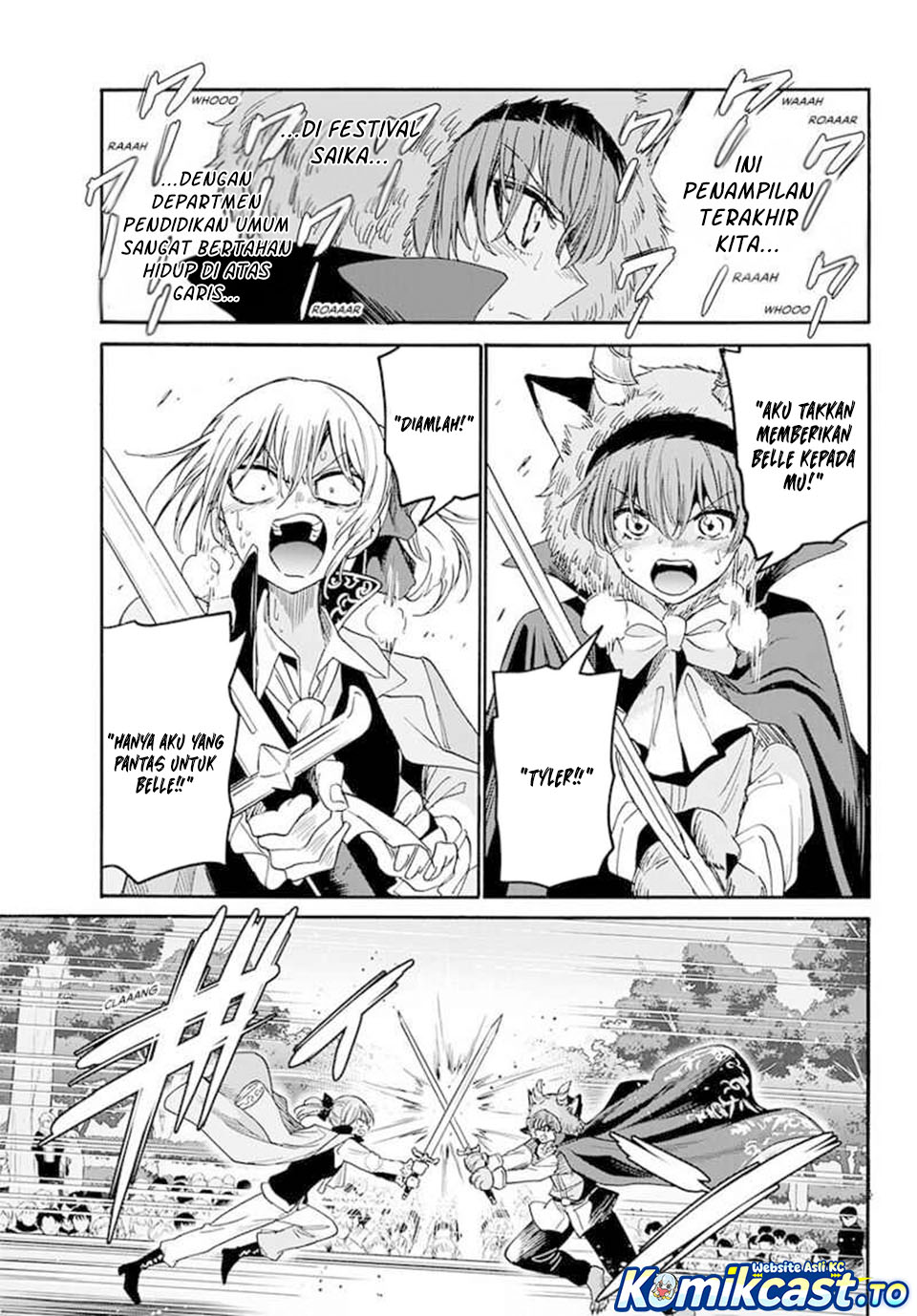 Mikadono Sanshimai wa Angai, Choroi Chapter 176 Bahasa Indonesia