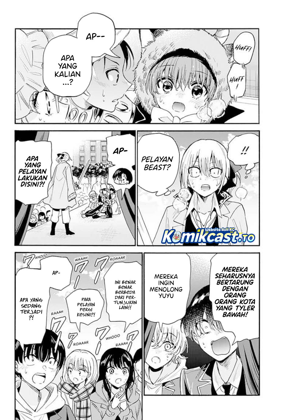 Mikadono Sanshimai wa Angai, Choroi Chapter 176 Bahasa Indonesia