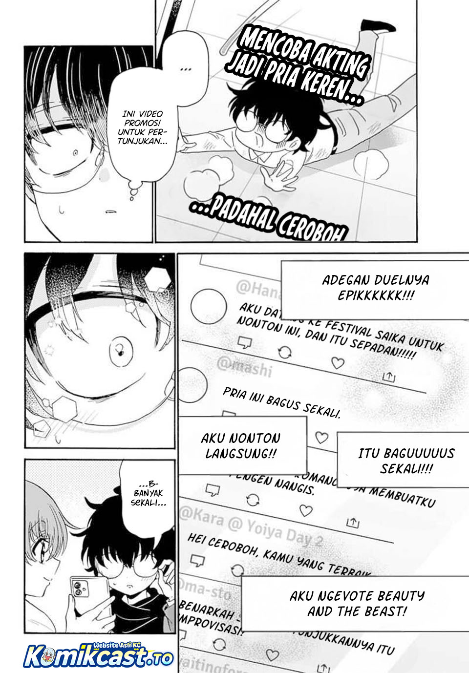 Mikadono Sanshimai wa Angai, Choroi Chapter 180 Bahasa Indonesia