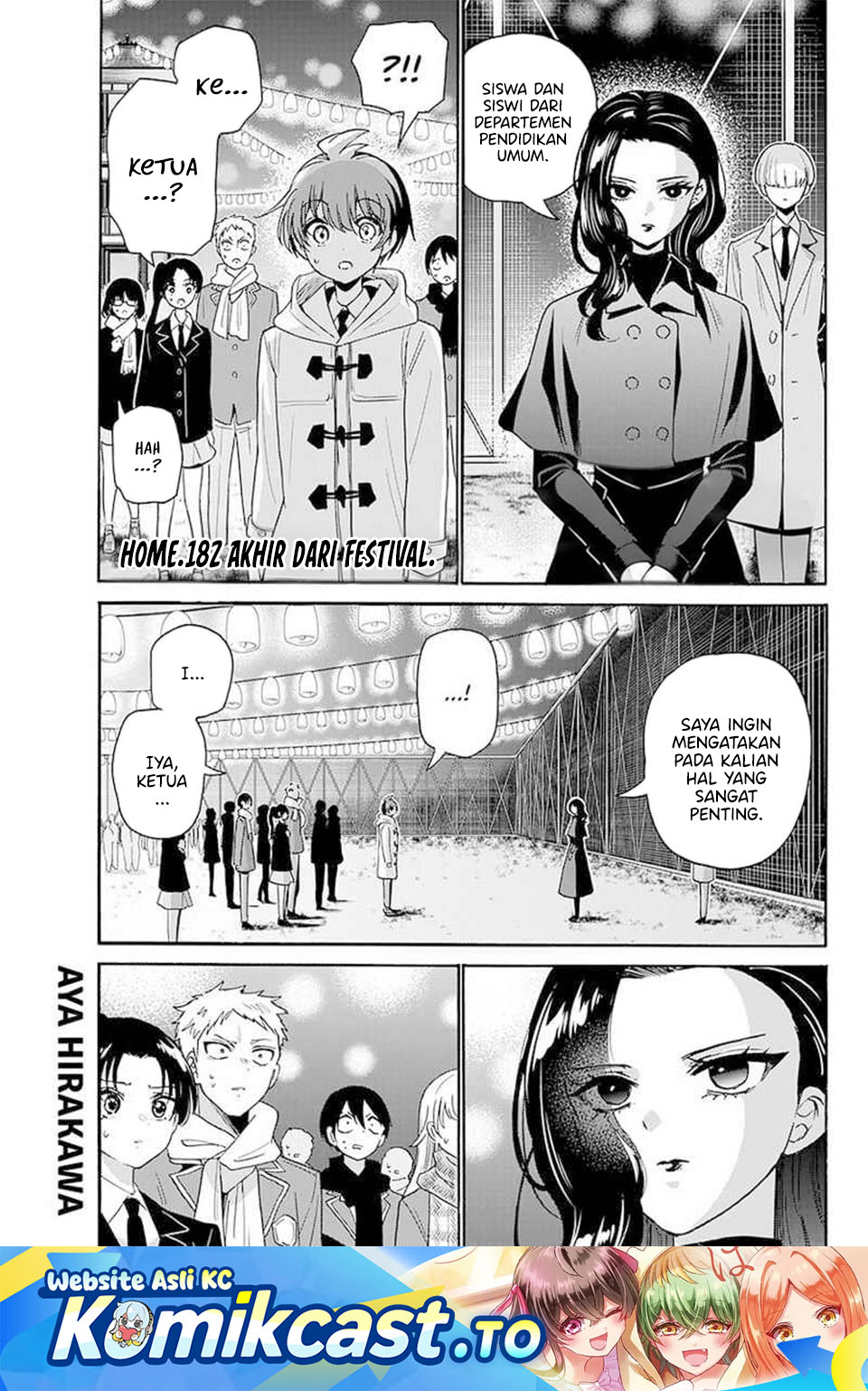 Mikadono Sanshimai wa Angai, Choroi Chapter 182 Bahasa Indonesia