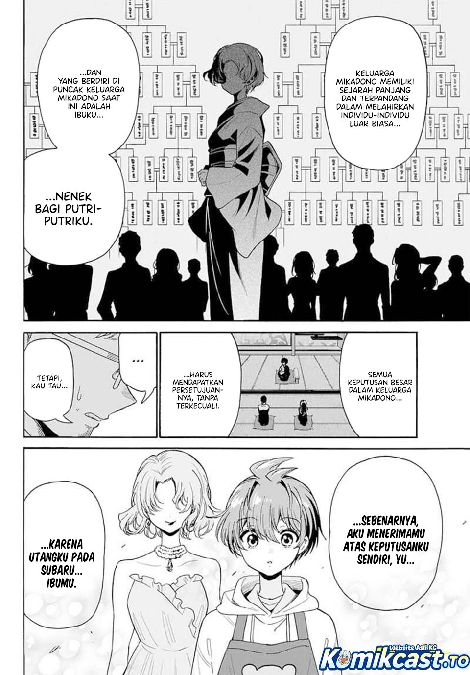 Mikadono Sanshimai wa Angai, Choroi Chapter 185 Bahasa Indonesia