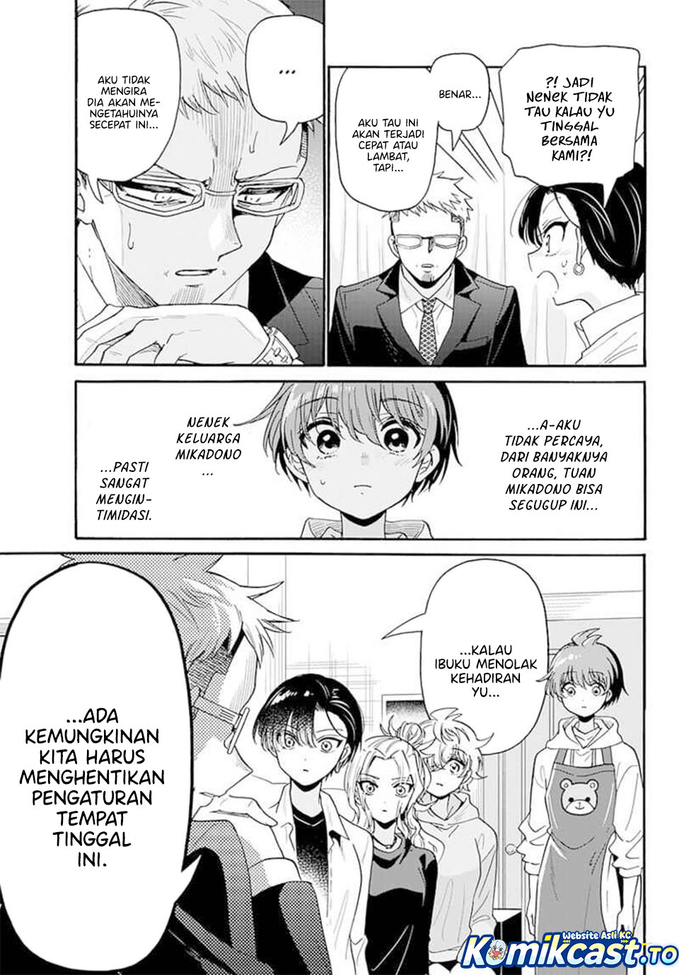Mikadono Sanshimai wa Angai, Choroi Chapter 185 Bahasa Indonesia