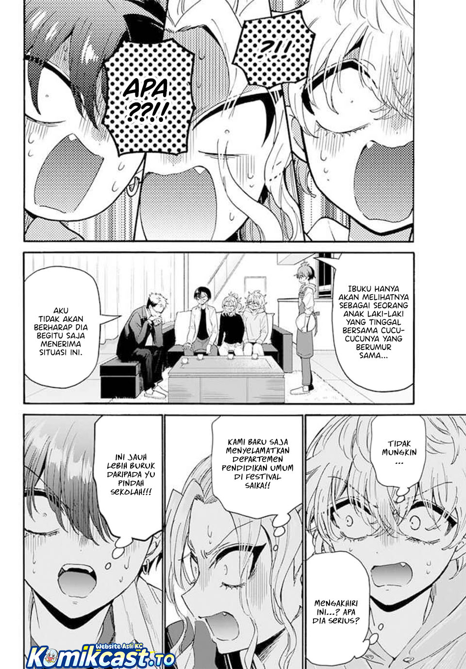 Mikadono Sanshimai wa Angai, Choroi Chapter 185 Bahasa Indonesia