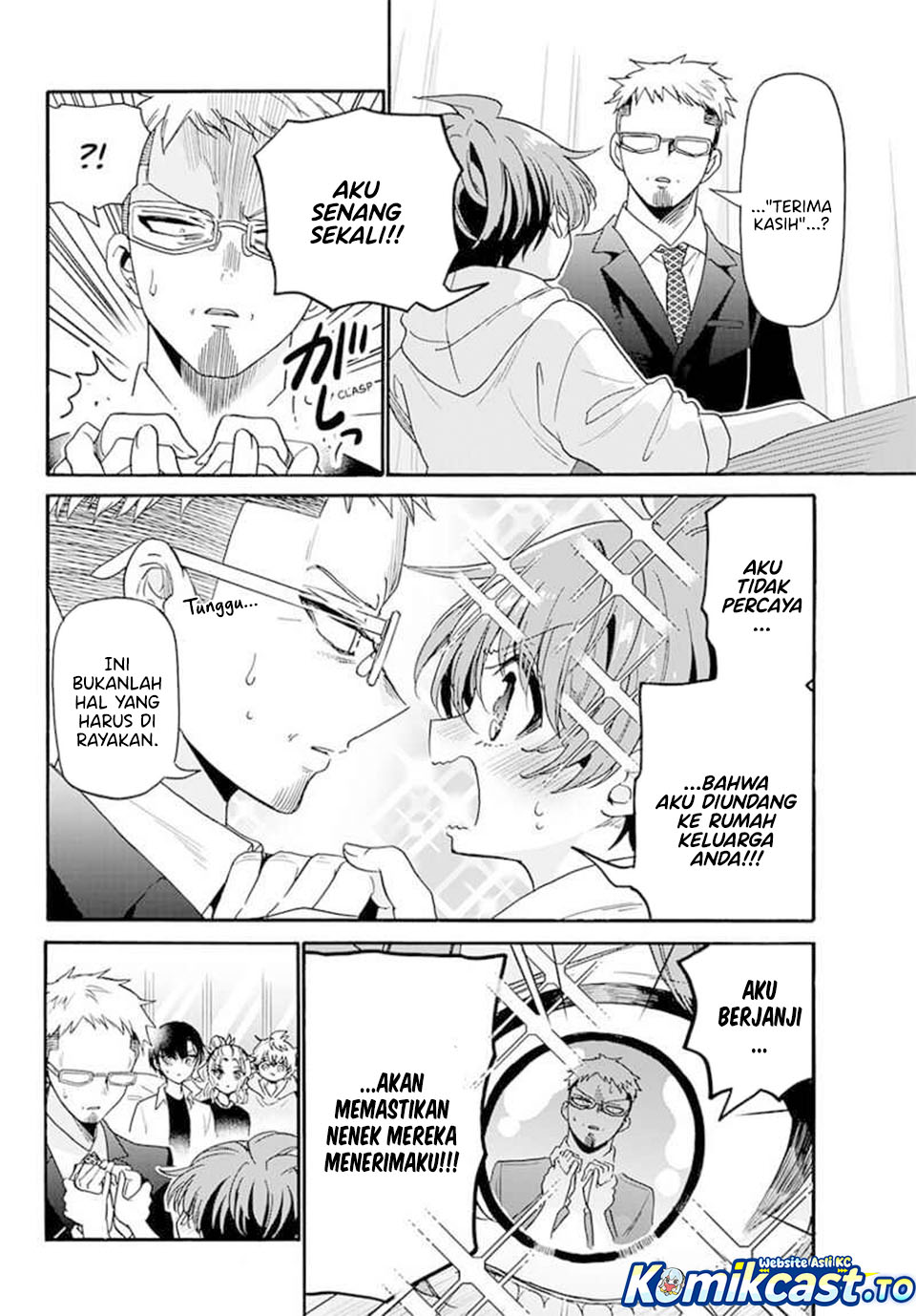 Mikadono Sanshimai wa Angai, Choroi Chapter 185 Bahasa Indonesia