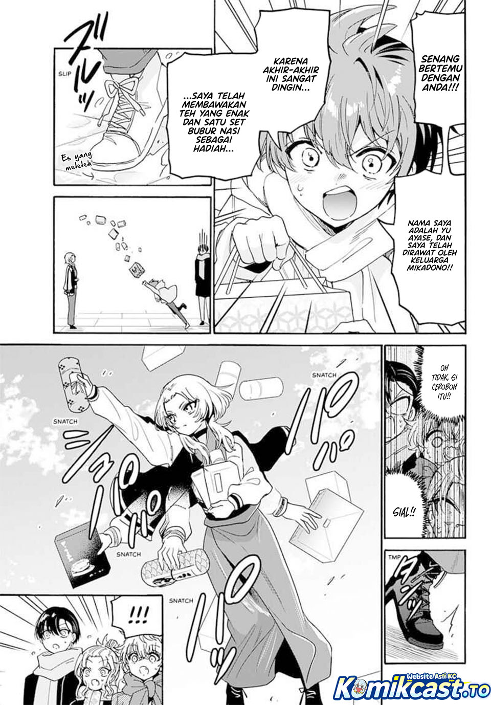 Mikadono Sanshimai wa Angai, Choroi Chapter 186 Bahasa Indonesia