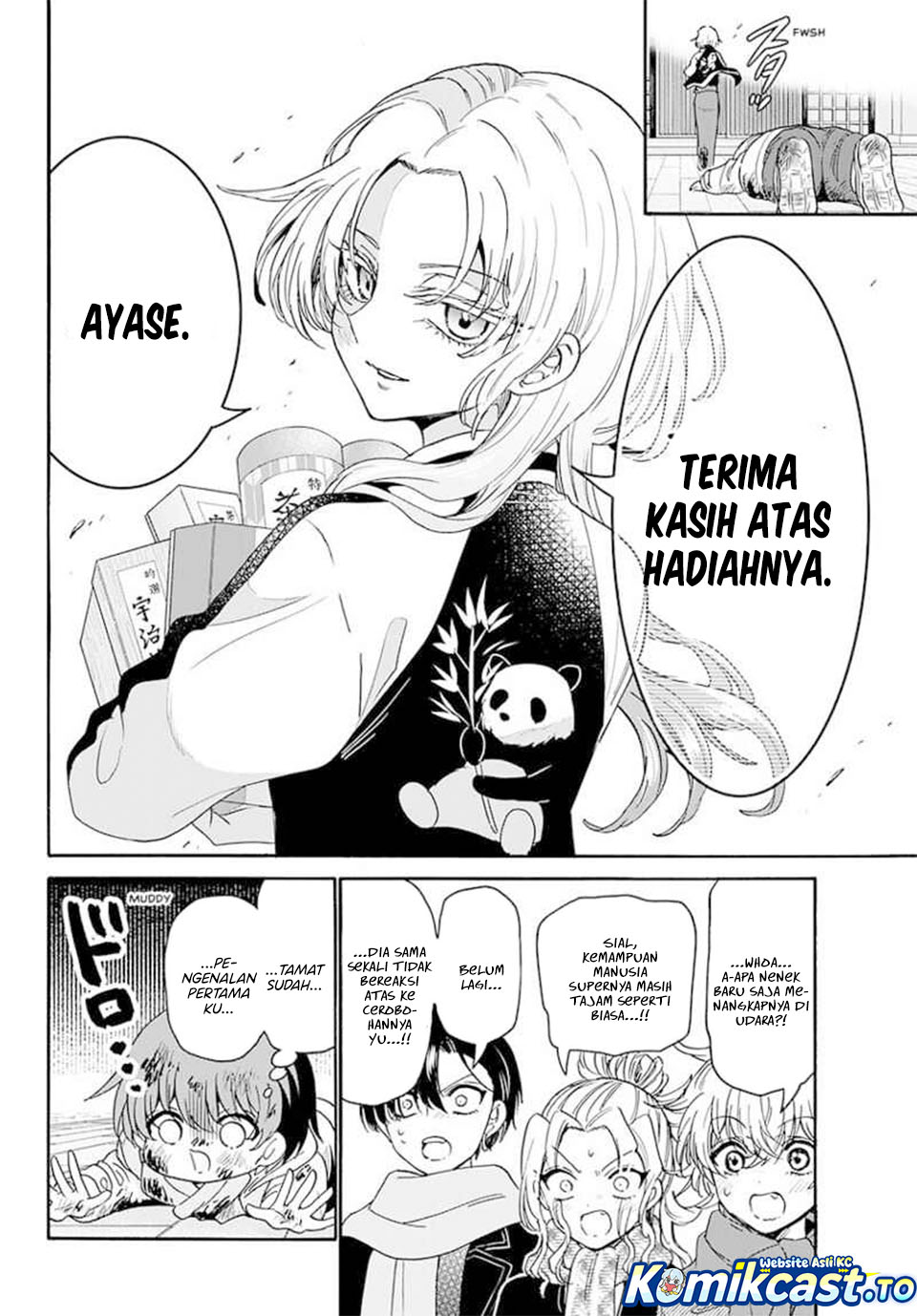 Mikadono Sanshimai wa Angai, Choroi Chapter 186 Bahasa Indonesia