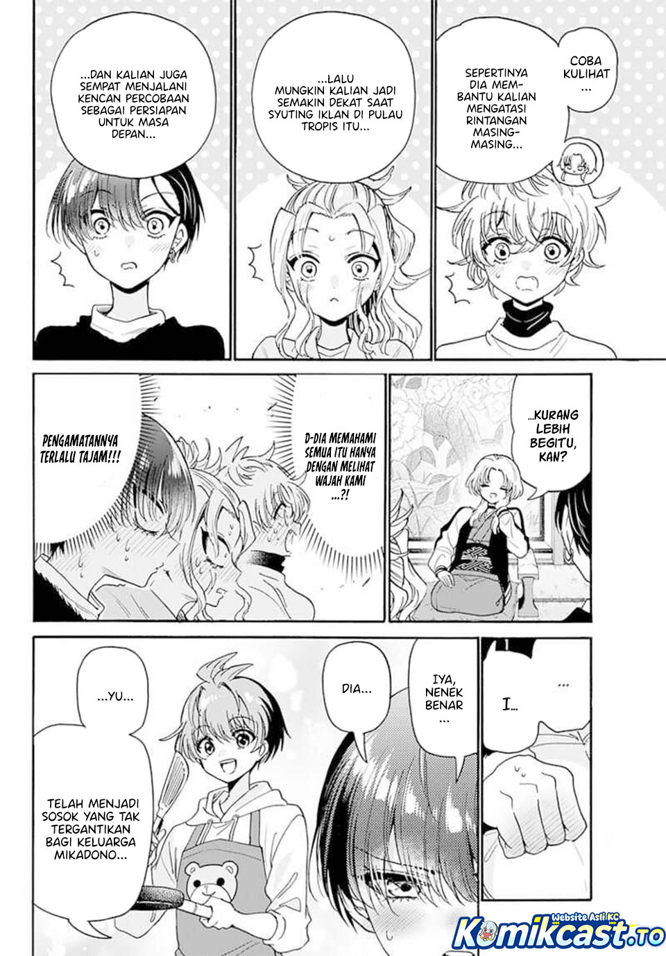Mikadono Sanshimai wa Angai, Choroi Chapter 186 Bahasa Indonesia
