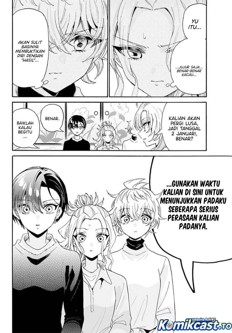 Mikadono Sanshimai wa Angai, Choroi Chapter 186 Bahasa Indonesia