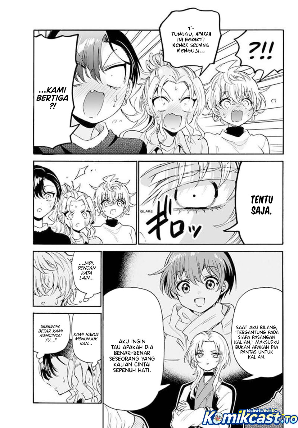 Mikadono Sanshimai wa Angai, Choroi Chapter 186 Bahasa Indonesia