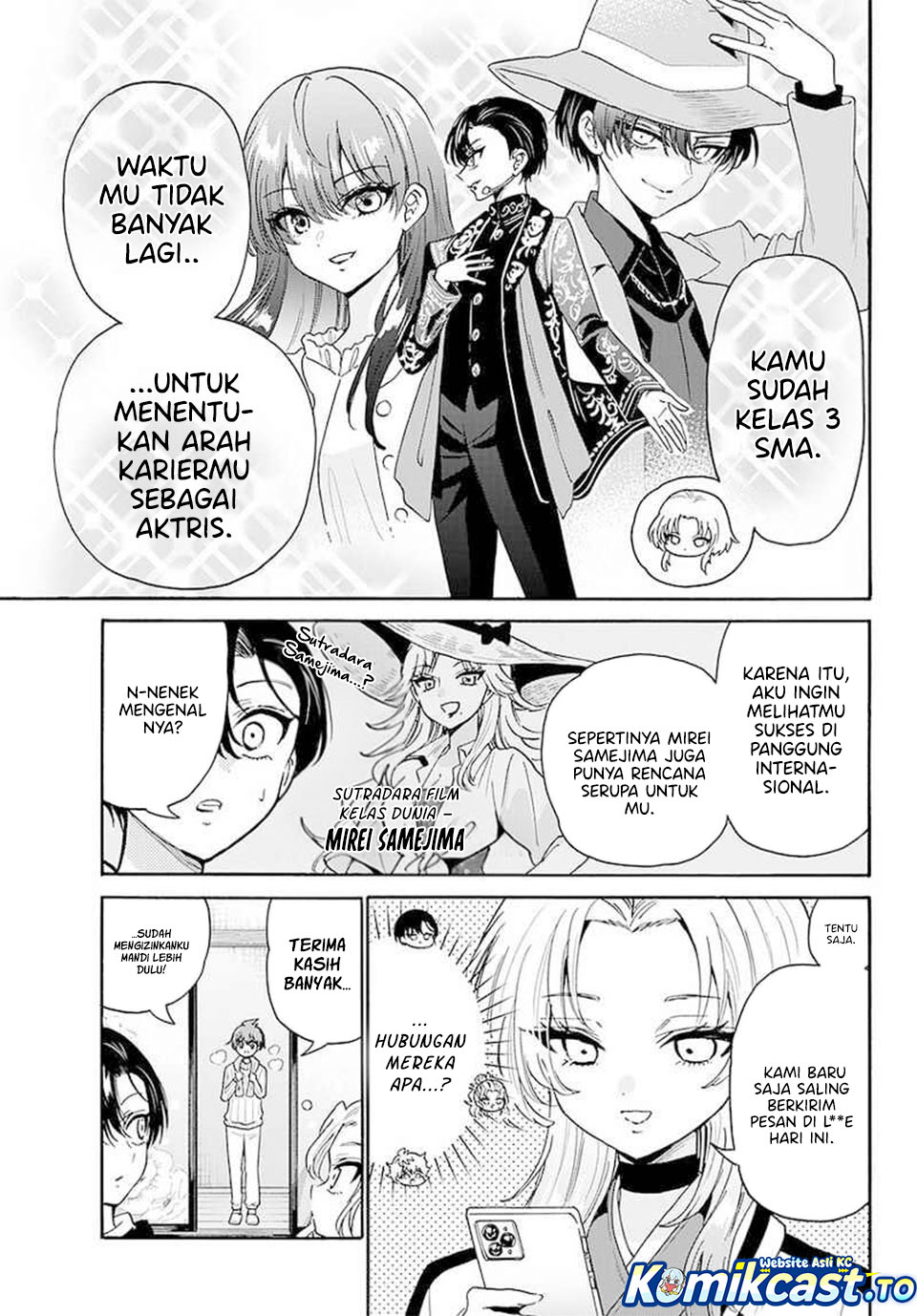 Mikadono Sanshimai wa Angai, Choroi Chapter 186 Bahasa Indonesia