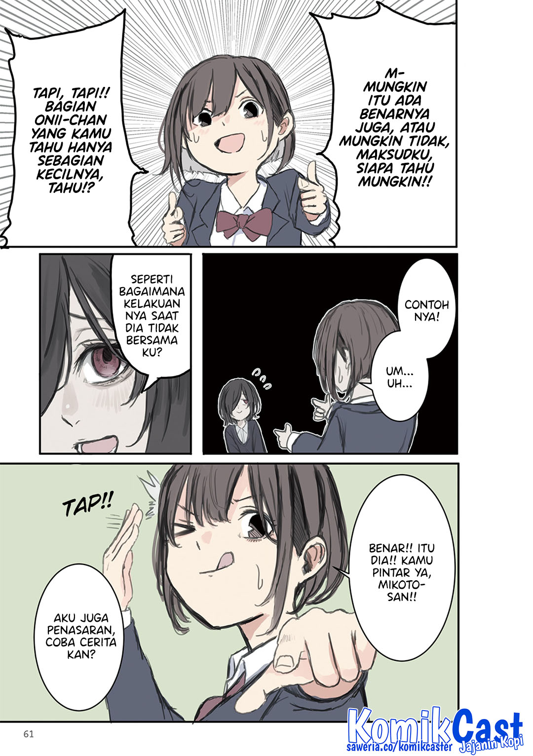 Mikoto-chan wa Kirawaretakunai! chapter 8
