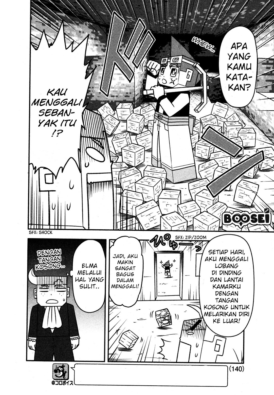 Minecraft: Sekai no Hate no Tabi chapter 1