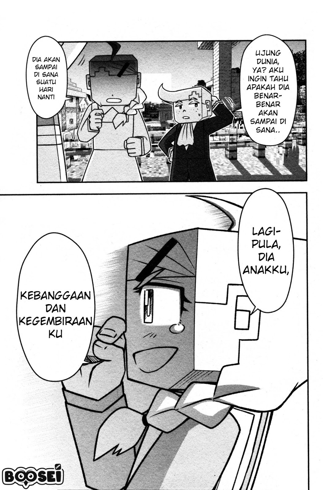 Minecraft: Sekai no Hate no Tabi chapter 1