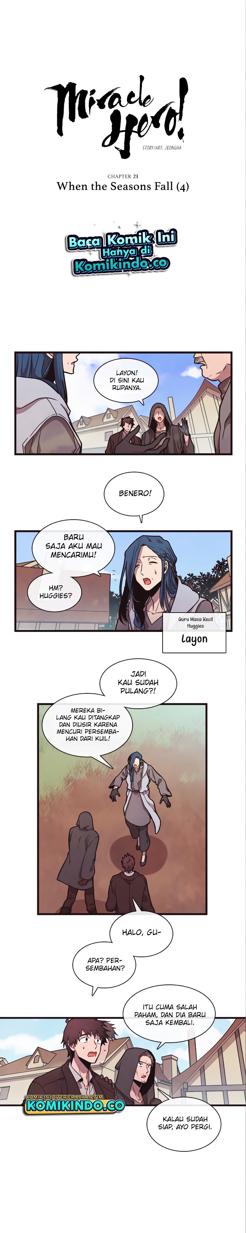 Miracle Hero! Chapter 21 Bahasa Indonesia