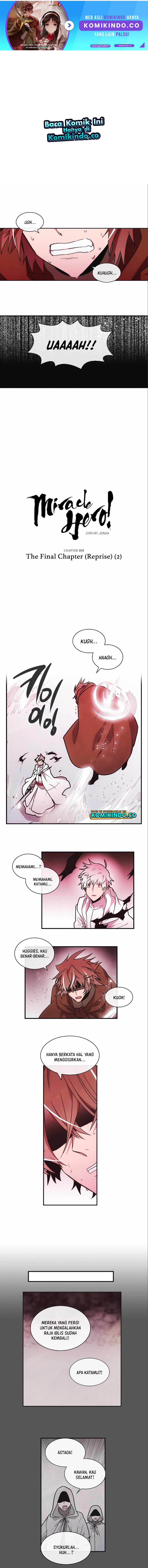Miracle Hero! Chapter 101 Bahasa Indonesia