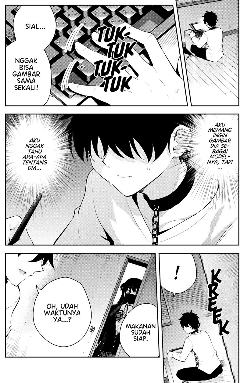 Mishiranu Joshikousei ni Kankensareta Mangaka no Hanashi (The Story of a Manga Artist Confined by a Strange High School Girl) chapter 15
