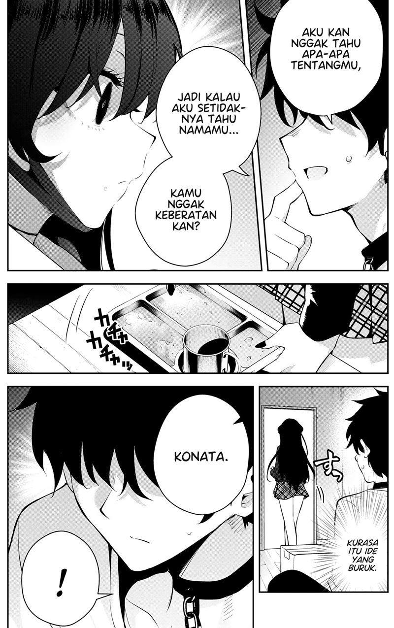 Mishiranu Joshikousei ni Kankensareta Mangaka no Hanashi (The Story of a Manga Artist Confined by a Strange High School Girl) chapter 15