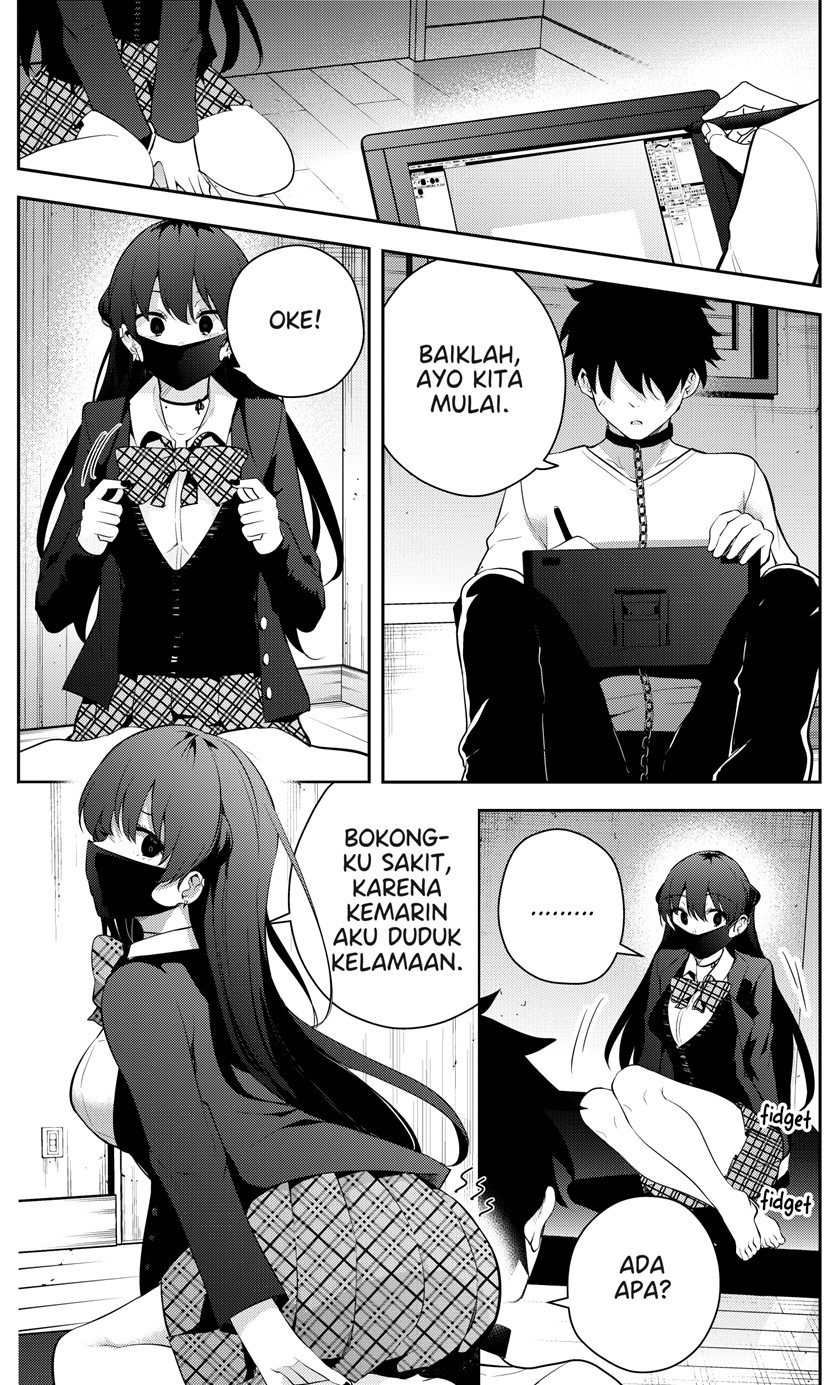 Mishiranu Joshikousei ni Kankensareta Mangaka no Hanashi Chapter 20 Bahasa Indonesia