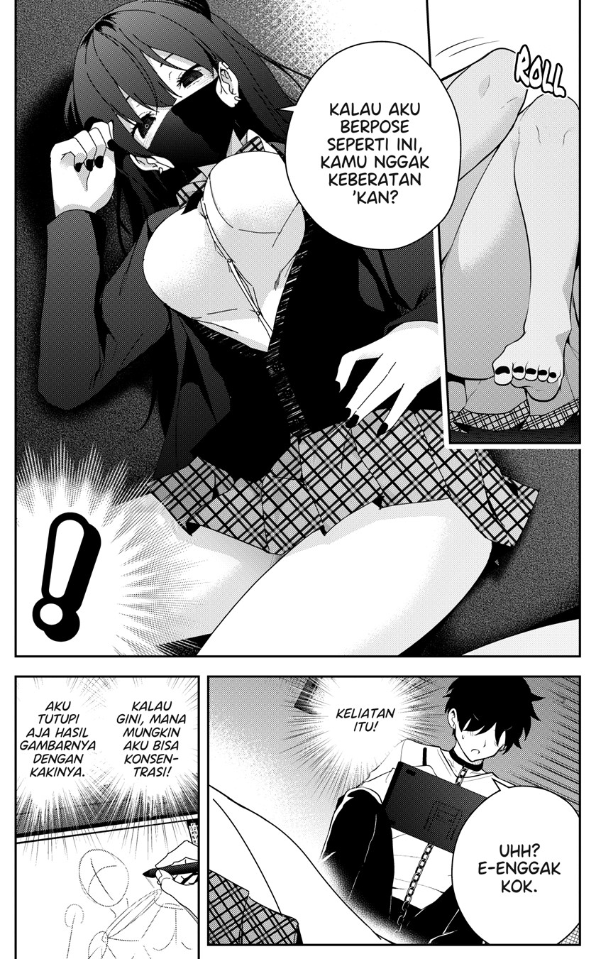 Mishiranu Joshikousei ni Kankensareta Mangaka no Hanashi Chapter 20 Bahasa Indonesia