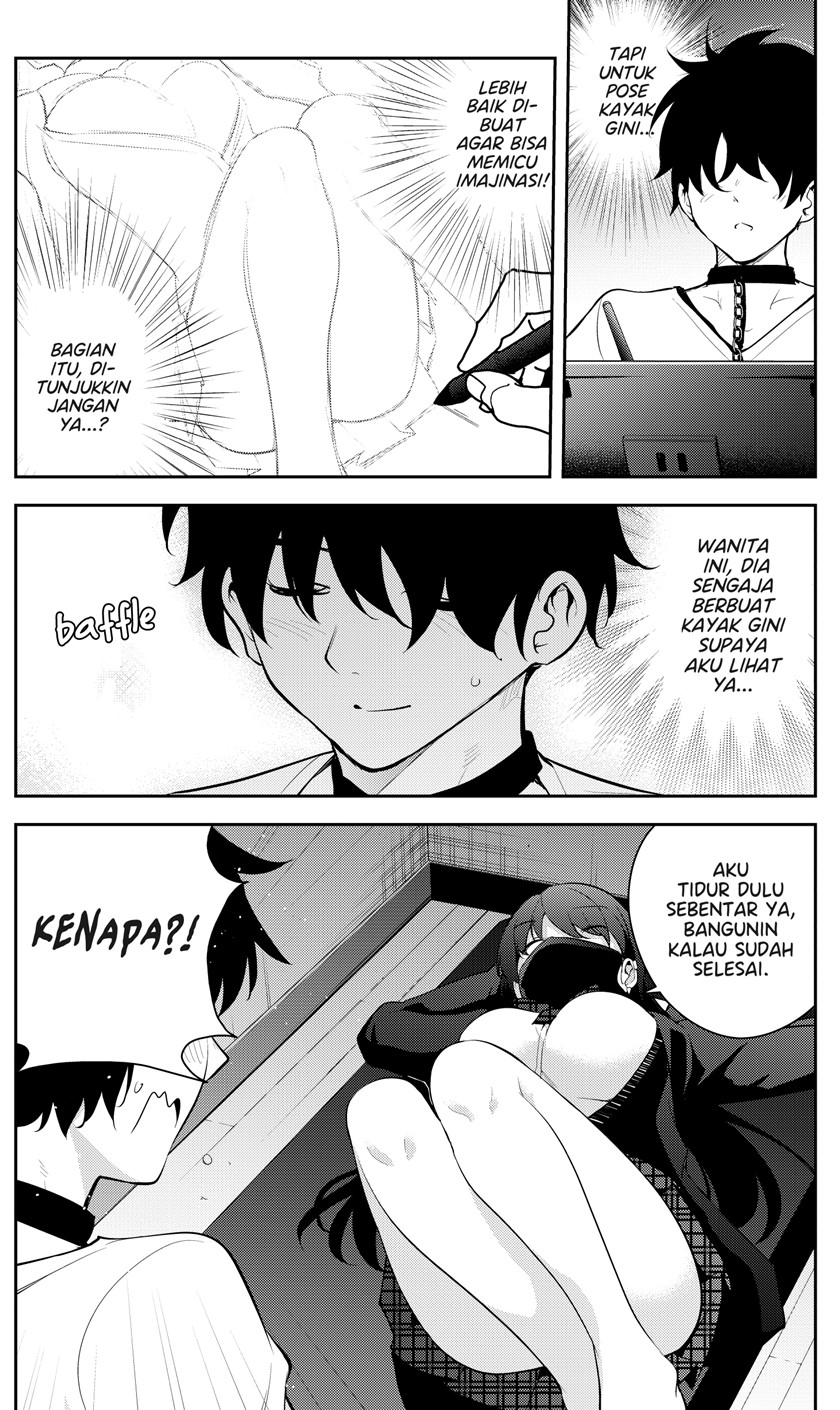 Mishiranu Joshikousei ni Kankensareta Mangaka no Hanashi Chapter 20 Bahasa Indonesia