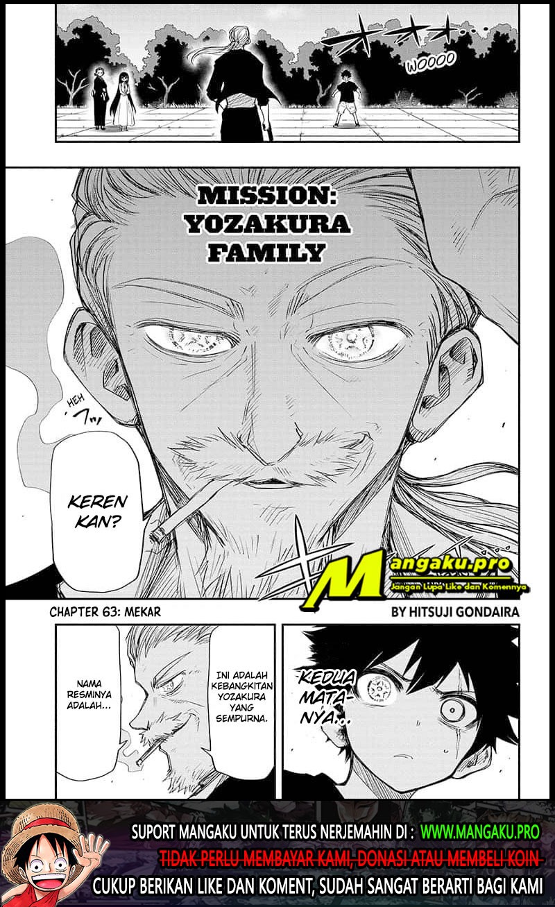 Dilarang COPAS - situs resmi www.mangacanblog.com - Komik mission yozakura family 063 - chapter 63 64 Indonesia mission yozakura family 063 - chapter 63 Terbaru 1|Baca Manga Komik Indonesia|Mangacan