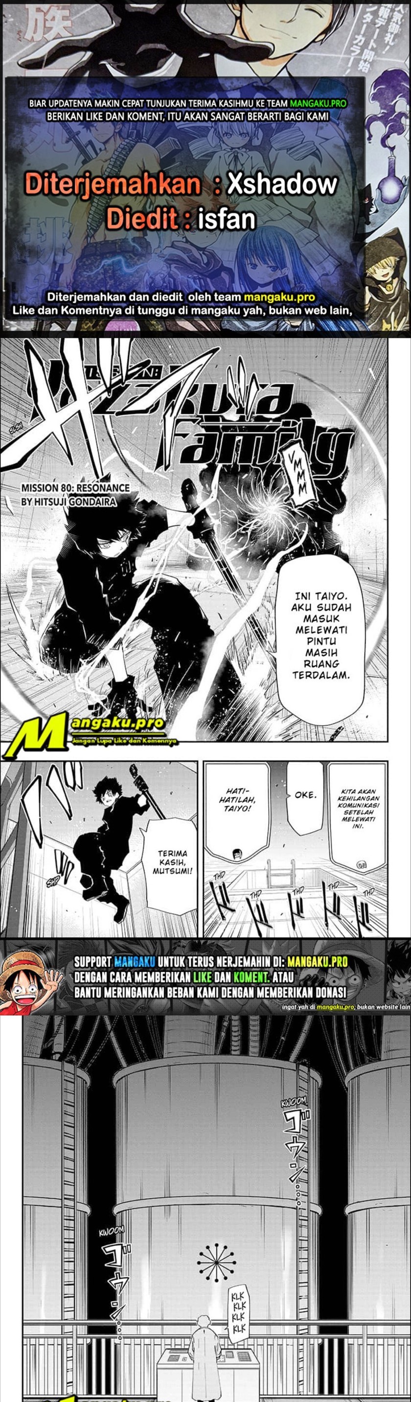 Dilarang COPAS - situs resmi www.mangacanblog.com - Komik mission yozakura family 080 - chapter 80 81 Indonesia mission yozakura family 080 - chapter 80 Terbaru 0|Baca Manga Komik Indonesia|Mangacan