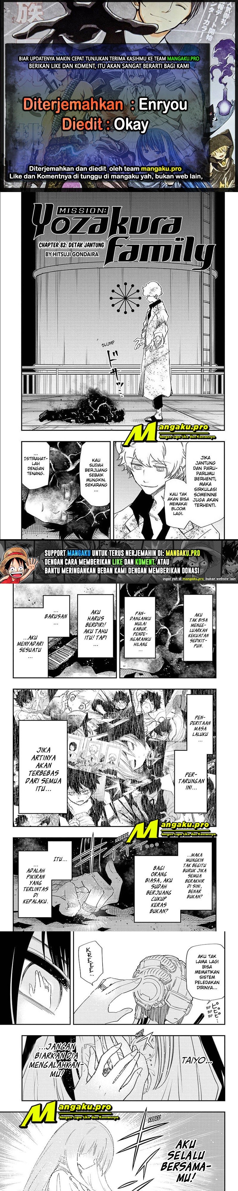 Dilarang COPAS - situs resmi www.mangacanblog.com - Komik mission yozakura family 082 - chapter 82 83 Indonesia mission yozakura family 082 - chapter 82 Terbaru 0|Baca Manga Komik Indonesia|Mangacan