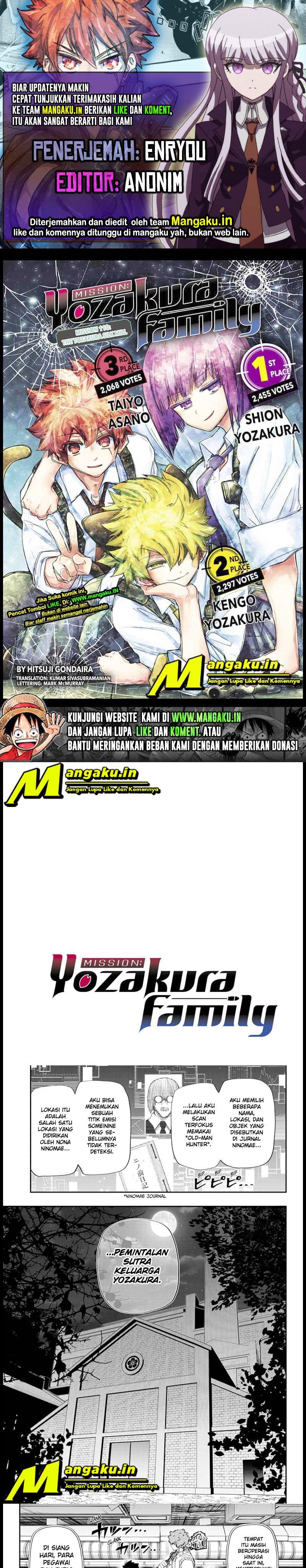 Dilarang COPAS - situs resmi www.mangacanblog.com - Komik mission yozakura family 110 - chapter 110 111 Indonesia mission yozakura family 110 - chapter 110 Terbaru 0|Baca Manga Komik Indonesia|Mangacan